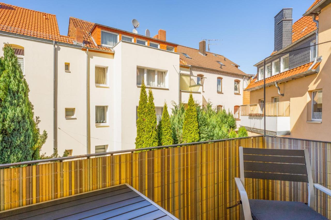 Flatlight - Shiny Apartment - Balcony - Central - Kitchen هيلدسهايم المظهر الخارجي الصورة