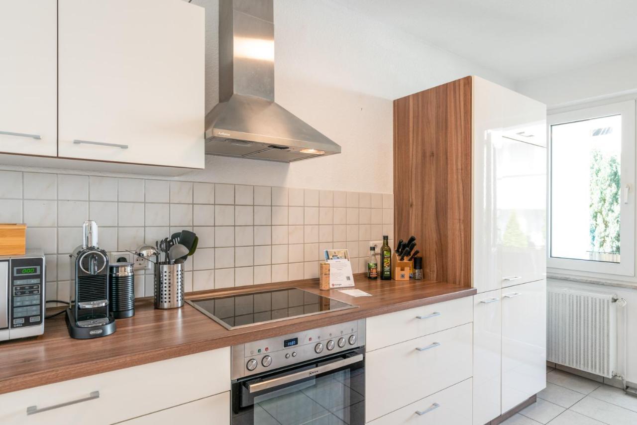 Flatlight - Shiny Apartment - Balcony - Central - Kitchen هيلدسهايم المظهر الخارجي الصورة